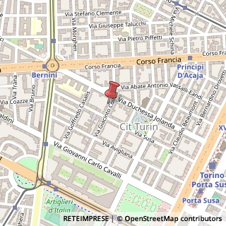 Mappa Via Giacinto Collegno, 34, 10138 Torino, Torino (Piemonte)