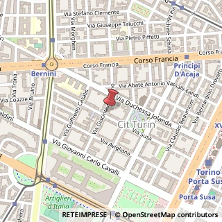 Mappa Via Giacinto Collegno, 49, 10138 Torino, Torino (Piemonte)