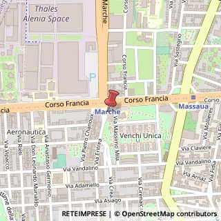 Mappa Corso Francia, 333/3, 10142 Torino, Torino (Piemonte)