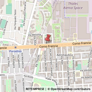Mappa Corso Francia, 454, 10145 Torino, Torino (Piemonte)