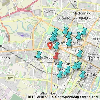 Mappa Via Sant'Ambrogio, 10139 Torino TO, Italia (1.97474)