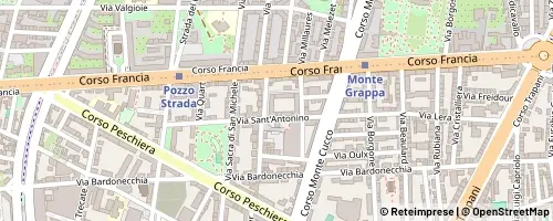 Mappa Torino