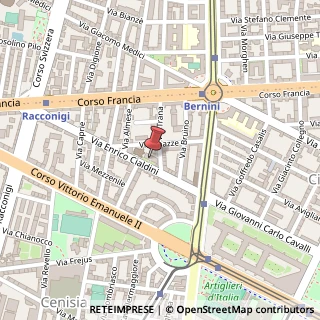 Mappa Via Enrico Cialdini, 16, 10138 Torino, Torino (Piemonte)