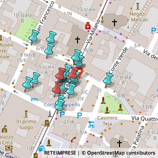 Mappa Via Milano, 10122 Torino TO, Italia (0.03636)