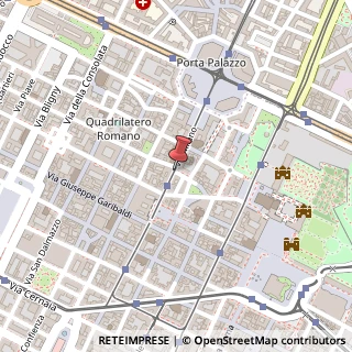 Mappa Via Milano,  7, 10122 Torino, Torino (Piemonte)