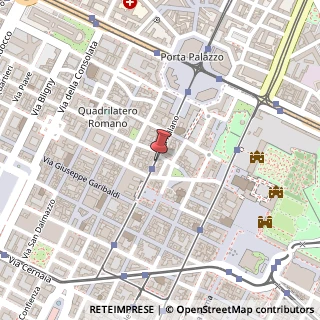 Mappa Via Milano, 10, 10122 Torino, Torino (Piemonte)