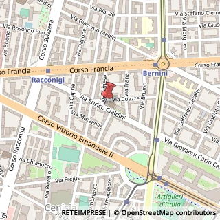 Mappa Via Almese, 15, 10128 Torino, Torino (Piemonte)