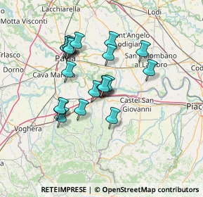 Mappa Via Riledaronco, 27049 Stradella PV, Italia (11.796)