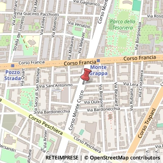 Mappa Corso Monte Cucco,  15, 10139 Torino, Torino (Piemonte)