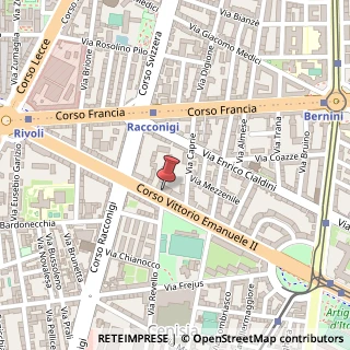 Mappa Corso Vittorio Emanuele II, 188, 10138 Torino, Torino (Piemonte)