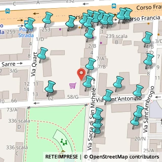 Mappa Via Sacra di S. Michele, 10139 Torino TO, Italia (0.087)