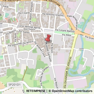 Mappa Via Giuseppe Garibaldi, 56, 27049 Stradella, Pavia (Lombardia)