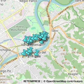Mappa Corso Cadore, 10153 Torino TO, Italia (0.5185)