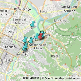 Mappa Corso Casale, 10132 Torino TO, Italia (1.03333)