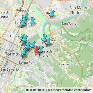 Mappa Corso Cadore, 10153 Torino TO, Italia (2.0645)