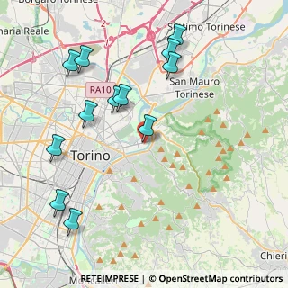 Mappa Corso Casale, 10132 Torino TO, Italia (4.58667)