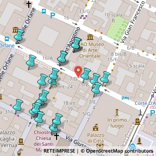 Mappa Via Corte d'Appello, 10122 Torino TO, Italia (0.06)