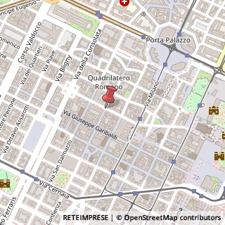Mappa Via Sant'Agostino,  8, 10122 Torino, Torino (Piemonte)