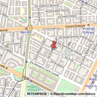 Mappa Via Susa,  29, 10138 Torino, Torino (Piemonte)