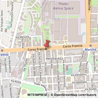 Mappa Corso Francia,  389, 10142 Torino, Torino (Piemonte)