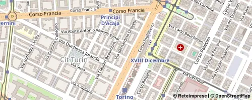 Mappa Torino