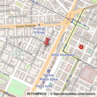 Mappa Via Bernardino Drovetti,  18, 10138 Torino, Torino (Piemonte)