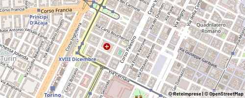 Mappa Turín