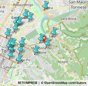 Mappa Via Privata Oslavia, 10153 Torino TO, Italia (2.4375)