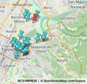 Mappa Via Privata Oslavia, 10153 Torino TO, Italia (2.11)