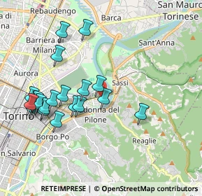 Mappa Via Privata Oslavia, 10153 Torino TO, Italia (2.03)