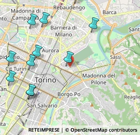 Mappa Vanchiglia, 10153 Torino TO, Italia (2.64273)