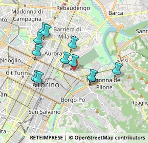 Mappa Vanchiglia, 10153 Torino TO, Italia (1.655)