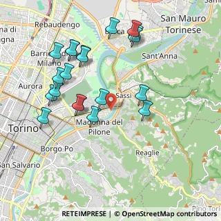 Mappa 10132 Torino TO, Italia (2.0705)