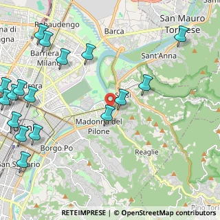 Mappa 10132 Torino TO, Italia (3.10824)