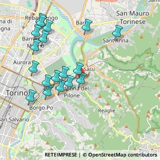 Mappa 10132 Torino TO, Italia (2.20167)
