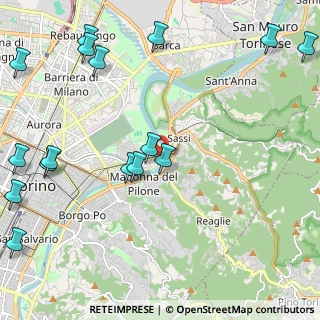 Mappa 10132 Torino TO, Italia (3.00125)