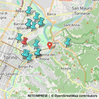 Mappa 10132 Torino TO, Italia (2.2225)
