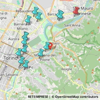 Mappa 10132 Torino TO, Italia (2.49533)