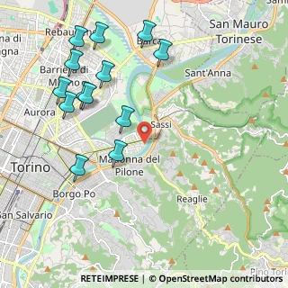 Mappa 10132 Torino TO, Italia (2.36692)