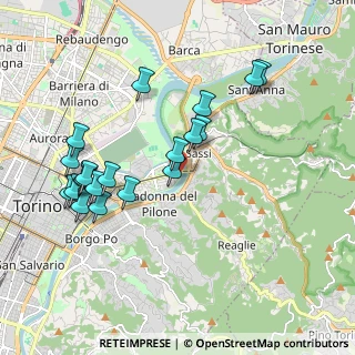 Mappa 10132 Torino TO, Italia (1.984)