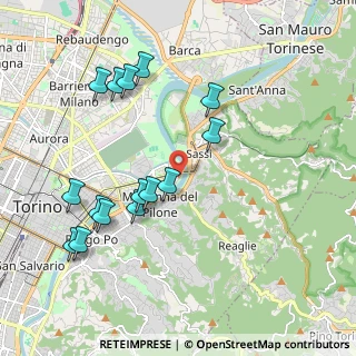Mappa 10132 Torino TO, Italia (2.09733)