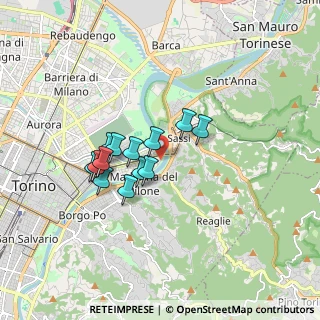 Mappa 10132 Torino TO, Italia (1.31154)