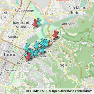 Mappa 10132 Torino TO, Italia (1.42824)