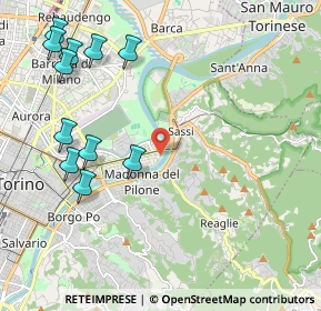 Mappa 10132 Torino TO, Italia (2.56818)