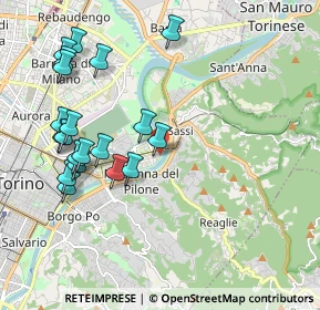 Mappa 10132 Torino TO, Italia (2.192)