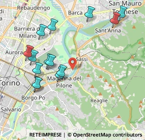 Mappa 10132 Torino TO, Italia (2.17786)