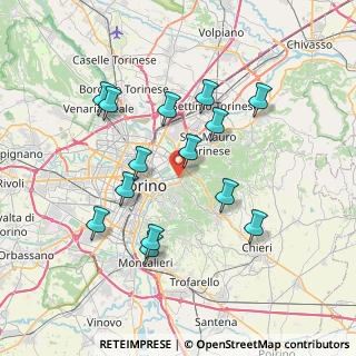 Mappa 10132 Torino TO, Italia (7.06071)