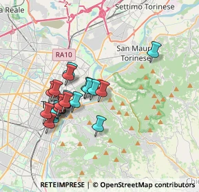 Mappa 10132 Torino TO, Italia (3.2025)