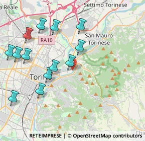 Mappa 10132 Torino TO, Italia (4.48231)