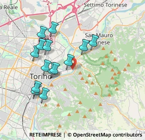 Mappa 10132 Torino TO, Italia (3.53571)